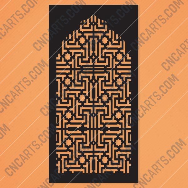 Pattern panel screen Design files - EPS AI SVG DXF CDR R00152