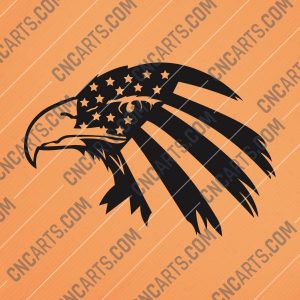 American Eagle Design files P0227 - DXF SVG EPS AI CDR