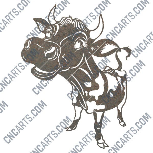 Symbol of 2021 bull design files - DXF SVG EPS AI CDR