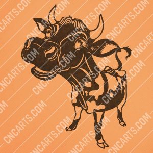 Symbol of 2021 bull design files - DXF SVG EPS AI CDR