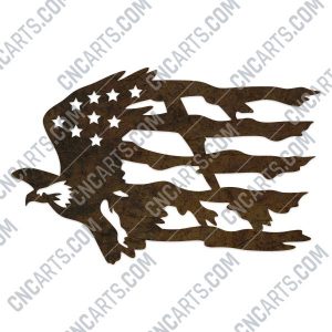 American Eagle Design files P0286 - EPS AI SVG DXF CDR