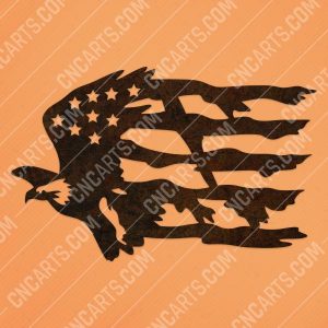 American Eagle Design files P0286 - EPS AI SVG DXF CDR