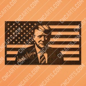 Signature TRUMP vector files - EPS AI SVG DXF CDR