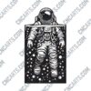 Astronaut in Water DXF Pattern