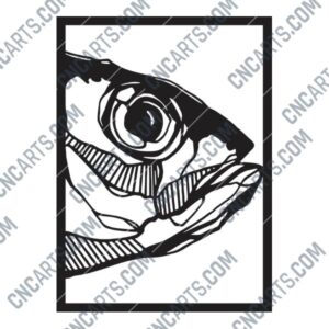 Fish Wall Decor DXF Files